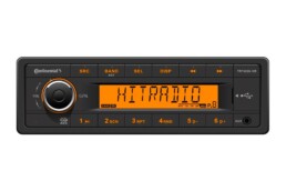 continental autoradio tr7422u connect an MP3 player or a USB stick 24 volts Front AUX input